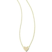 Yunc Framed Ari Heart Short Pendant Necklace