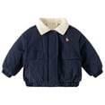 thumbnail image 1 of Yuncity Boys Jacket Spread Collar Padded Coats Lightweight Winter Windproof Warm Outdoor Activity Casual Outerwear, 1 of 8