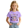 thumbnail image 1 of Yuncity Boys Girls Shirts Halloween Cute Theme Graphic Tees Summer Fall Casual Short Sleeve Outdoor Activities Tops Size 4-5 Years, 1 of 5