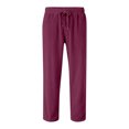thumbnail image 1 of Yuncity Boys Sweatpants Casual Corduroy Pants Elastic Waist Drawstring Baggy Joggers Loose Fit Wide Leg Palzzo Trousers With Pockets Size, 1 of 8