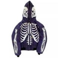 thumbnail image 1 of Yuncity Halloween Hoodies For Men Spring Autumn Thin Hooded Cardigan Xl Purple Hoodies Men, 1 of 3