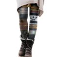 thumbnail image 1 of Yuncity Halloween Leggings For Women Fall Winter Casual Fashion Funny Print Sports Yoga Pants Elastic Waistband Comfort Pants Gym Running And Daily Lounging Size L, 1 of 5