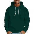 thumbnail image 1 of Yuncity Hoodie For Men Autumn Winter Letter Oversize Loose Hooded Pullover Sweater Top Blouse Coat Sweatshirts Men's Hoodies Xl, 1 of 5