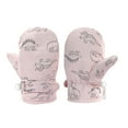 thumbnail image 1 of Yuncity Kids Gloves Winter Cute Print Fleece Lined Thickened Warm Toddler Mittens For Boys Girls Cold Weather Outdoor Snow Play Sports,Pink, 1 of 4