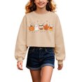 thumbnail image 1 of Yuncity Kids Halloween Sweatshirt Boys Girls Halloween Graphic Long Sleeve Tees Fall Casual Outdoor Activities Tops Size 4-5 Years, 1 of 4