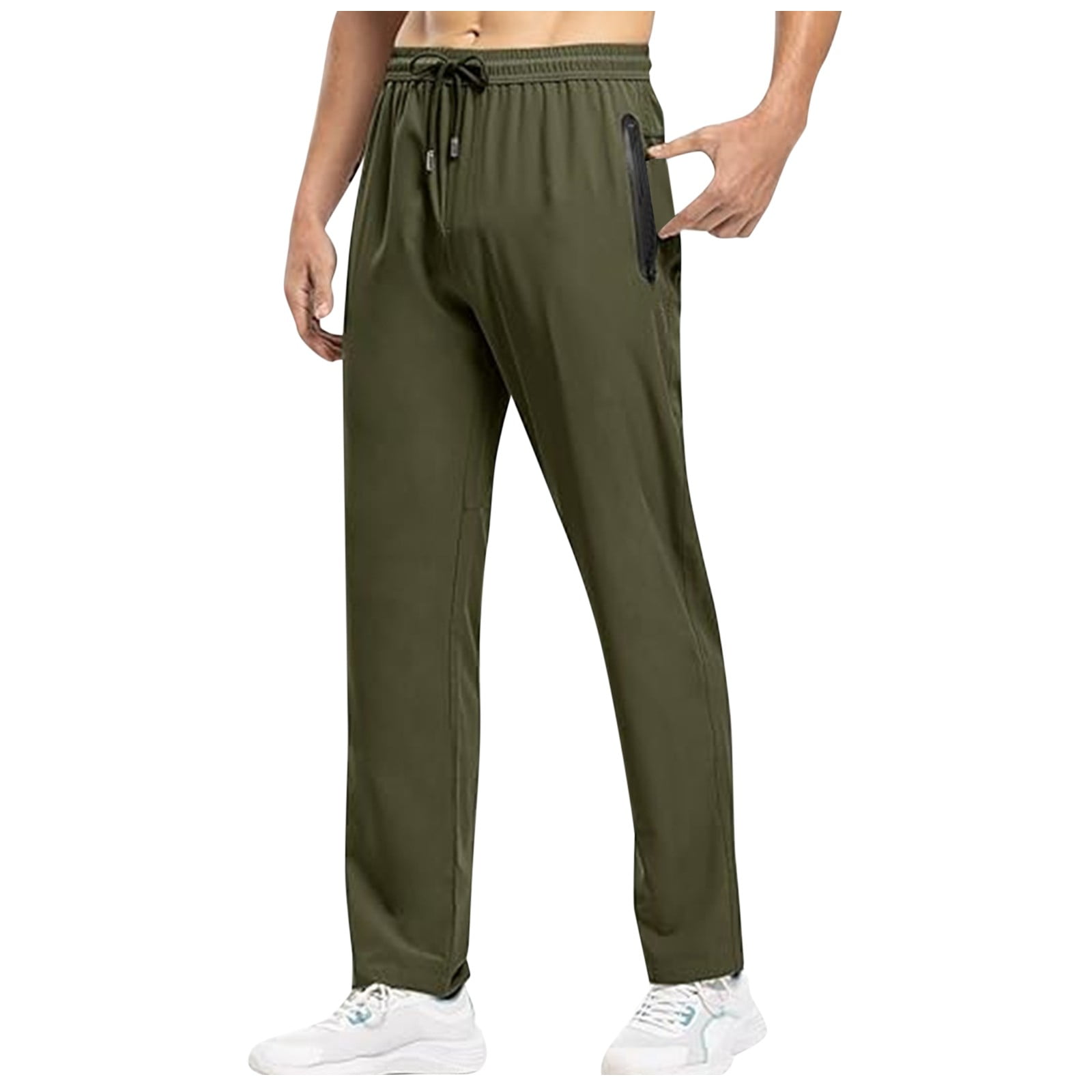 Yuncity-Men-Trousers-Solid-