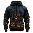 thumbnail image 1 of Yuncity Mens Halloween Sweatshirt Long Sleeved Hooded Casual Unique Outdoor Hoodie For Men Xxl, 1 of 3