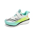 thumbnail image 1 of Yuncity Sneakers Toddler Boys Girls Mesh Hook Loop Soft Sole Lightweight Casual Sport Non- Outdoor Daily Wear Kids Shoes Size 9-10 Years Sky Blue, 1 of 9