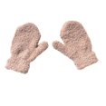 thumbnail image 1 of Yuncity Winter Kids Knitted Mittens Cold Proof Warm Lined Thickened Boys Girls Gloves Cold Weather Outdoor Running Sports,Khaki, 1 of 8