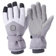 thumbnail image 1 of Yuncity Winter Unisex Winter Ski Gloves Touchscreen Waterproof Non- Warm Thickened Snow Gloves For Outdoor Skiing Riding,Size L Grey, 1 of 2