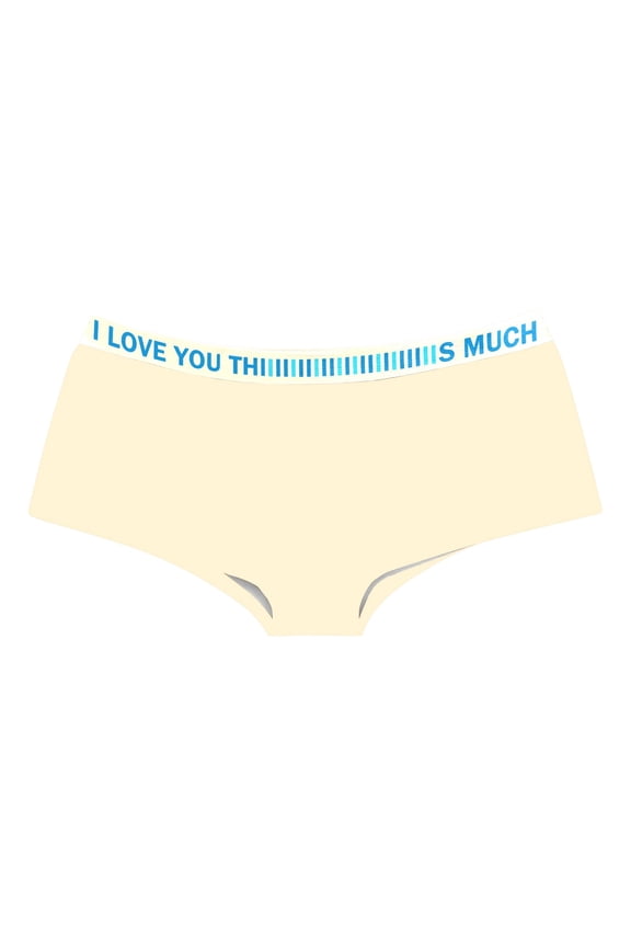 Womens Valentines Day Panties Floral Print Soft Stretch Comfortable Everyday Wear Breathable Hipster Briefs Valentine'S Day Underwear Beige L