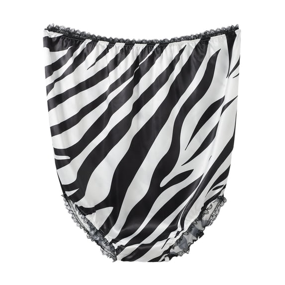 Yuncity Womens Valentines Day Panties Funny Joke Big Momma Undies Oversized Funny Novelty Valentine'S Day Underwear Black One Size