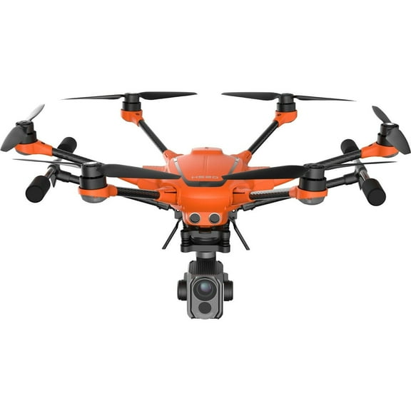 Yuneec H520 Hexacopter with E10T Thermal & Optical PTZ Gimbal Camera (34 Thermal FOV, 90 Optical FOV) Bundle (Orange) - New