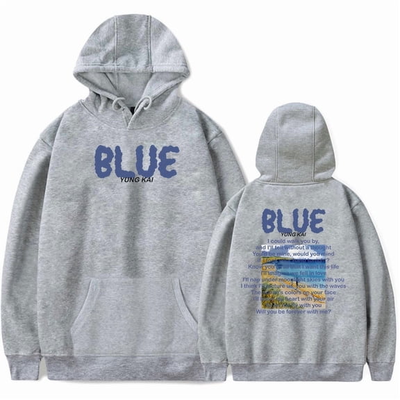 Yung Kai Merch Blue Hoodie Spring Autumn Fashion Men/Women Casual Tops Long Sleeve Sweatshirts