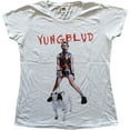 thumbnail image 1 of Yungblud Ladies T-Shirt: Strawberry Lipstick (X-Small), 1 of 2