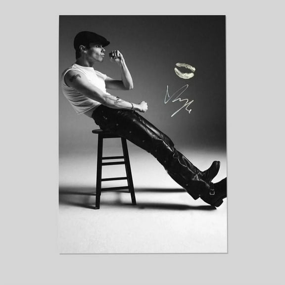 Yungblud “Shattered State” Splatter Deluxe Vinyl + Kissed Leaning B&W Poster Size 24''x36'' - Gategoo