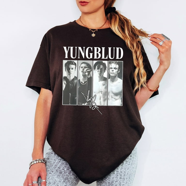 YUNGBLUD グラフィックTシャツ Lサイズ Yungblud Signature Merch, Yungblud Portrait Graphic Tee, IDOLS