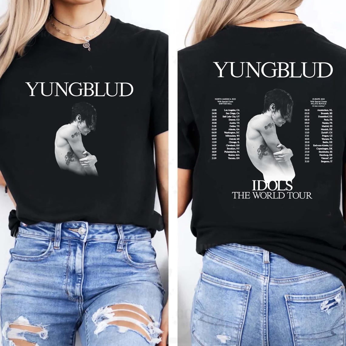 Yungblud Tour tee Yungblud tour Yungblud shirt Yungblud 2025 New