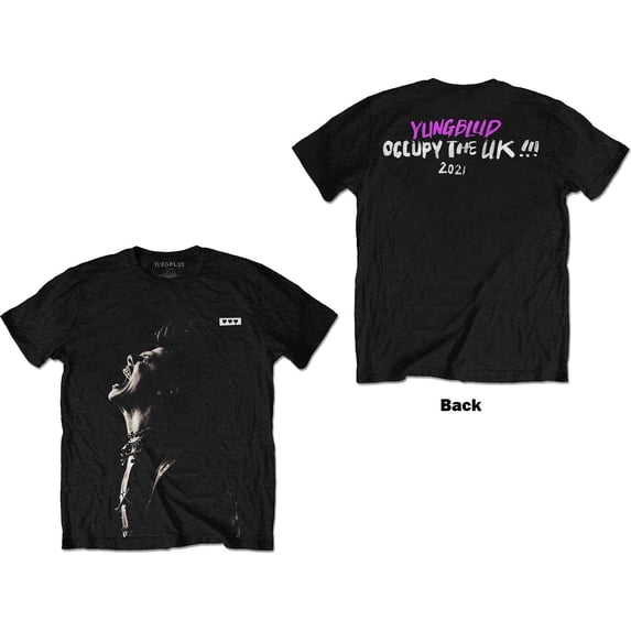 Yungblud Unisex T-Shirt Occupy the UK (Back Print) (Large)