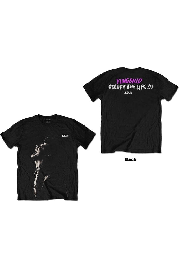 Yungblud Unisex T-Shirt Occupy the UK (Back Print) (Medium)