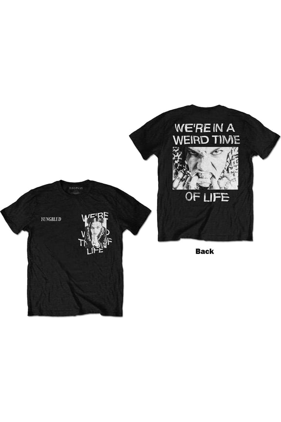 Yungblud Unisex T-Shirt Weird Time Of Life (Back Print) (Large)