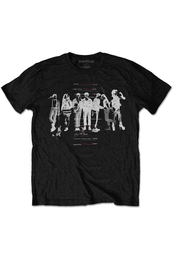 Yungblud Unisex T-Shirt Weird Track list (Eco-Friendly) (Large)