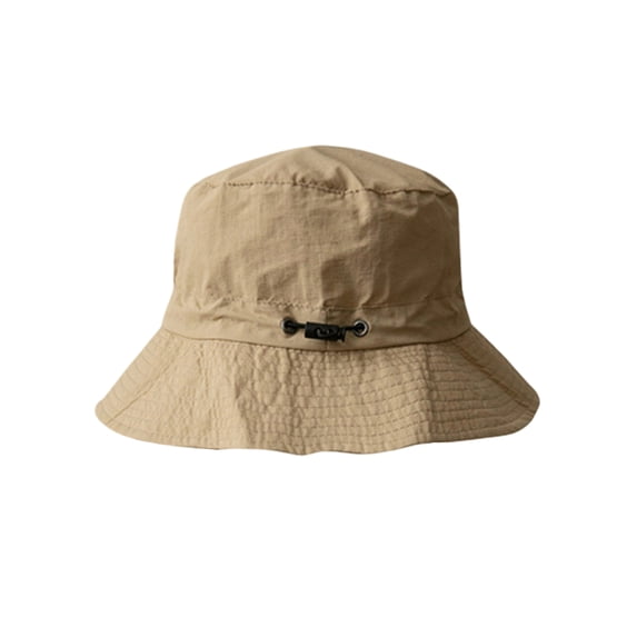 Yungyresw Bucket Hat with Strings for Men Women Wide Brim Sun Protection Rain Sun Hats for Hiking Fishing Summer Cap Packable