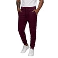 thumbnail image 1 of Yungyresw Men's Sweatpants Joggers Drawstring Waist Retro Style Cuffed Pants Athletic Lounge Trousers Casual Sportswear Gym Workout Pants Lightweight Tapered Leg Streetwear Fashion Bottoms 2XL, 1 of 8