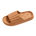 thumbnail image 1 of Yungyresw Slip On Slippers For Women Men Soft Lightweight Indoor Outdoor Casual Footwear Thick Sole Comfortable House Slippers Coffee 42, 1 of 6