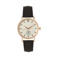 thumbnail image 1 of Yungyresw Women's Classic Quartz Watch Easy Read Round Dial Leather Strap Wristwatch Classic Vintage Style Fashion Watches Black, 1 of 3