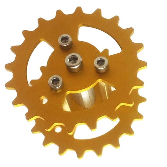 Yunhgft 03 Drive wheel with aluminum alloy drive and clutch for track crawler robot car Gold