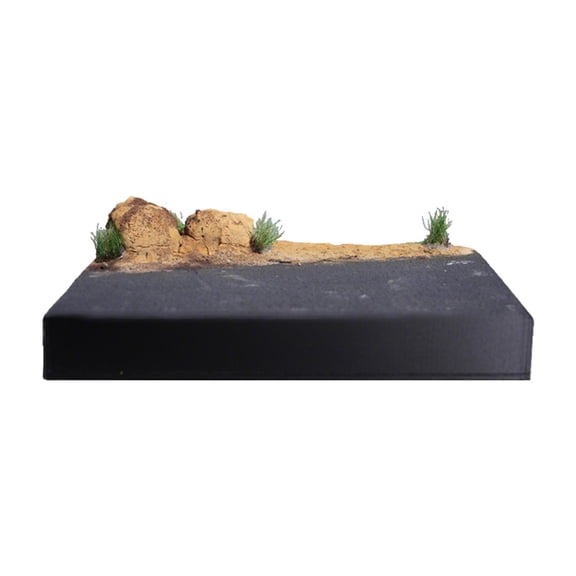 Yunhgft 1/64 Highway Diorama Miniature Scene Model, Landscape Layout for Micro Landscape