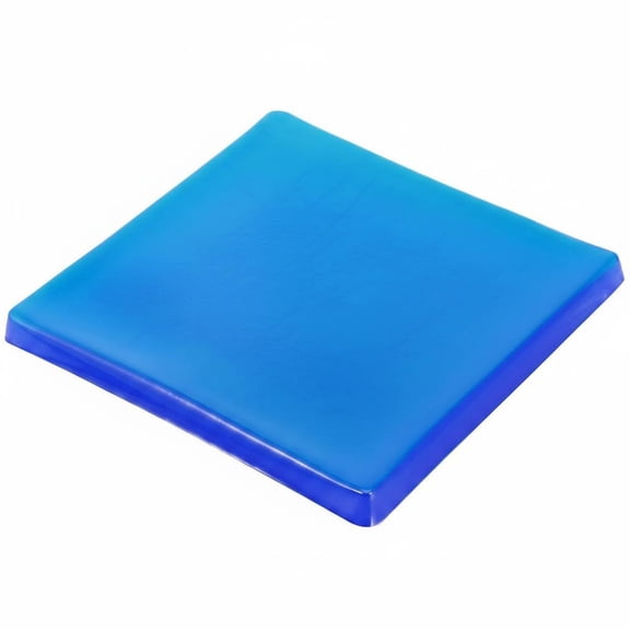 Yunhgft 1 Gel Pad Motorcycle Seat Cushion Rectangular with Soft Translucent Edge for Daily City Riding