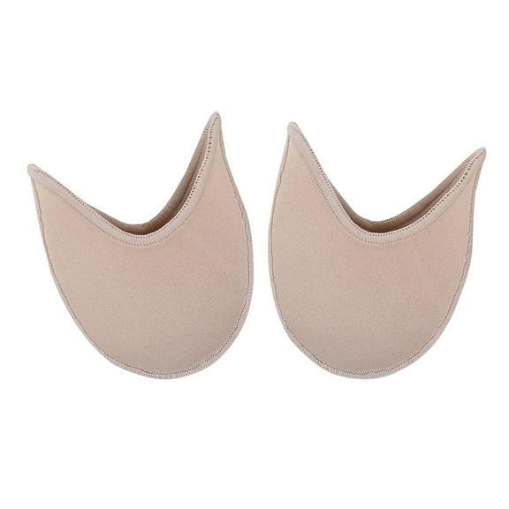 Yunhgft 1 Pair Dance Toe Protector Ballet Toe Pouches Toe Pads Caps Pointe Shoe Pads for Short