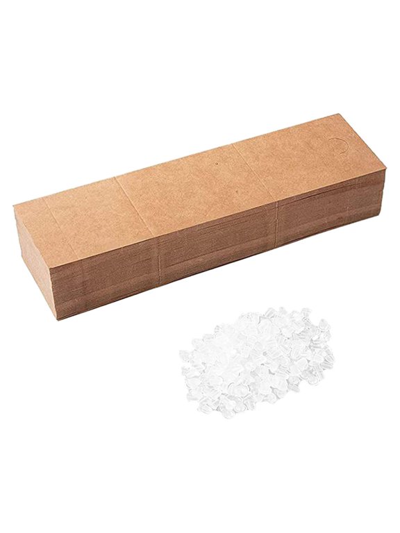 100 Pieces Earring Display Card Earring Card Holder Tags for Earring Selling