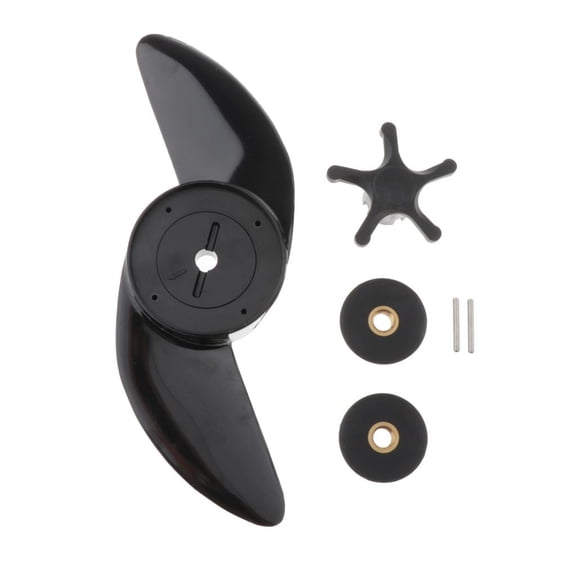 Yunhgft 2-Blade Propeller Electric Outboard Motor Prop for Boat Kayak Canoe Fishing Raft