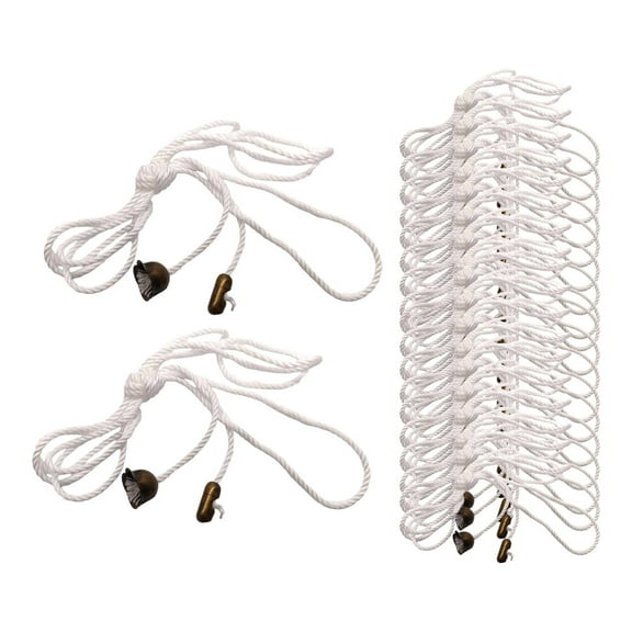 Yunhgft 2 Pieces Ceiling Fan Switch Chain Extension, DIY Gifts, Plant Hanger, Pull Cord Brass