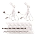thumbnail image 1 of Yunhgft 2 Pieces Ceiling Fan Switch Chain Extension, DIY Gifts, Plant Hanger, Pull Cord Sliver, 1 of 9