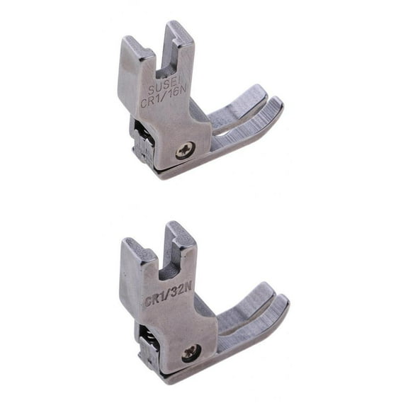Yunhgft 2 Pieces Edge Guide Compensating Presser Foot for Industrial Sewing Machine