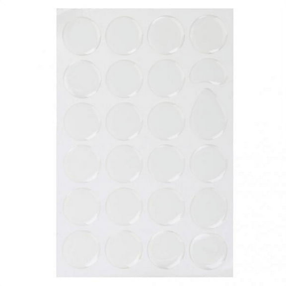 Yunhgft 200-Piece Epoxy Dome Stickers, Epoxy Dots, Epoxy Resin Stickers, Clear, 1 inch