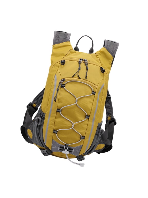 20L Sports Hiking Backpack Daypack Multiple Compartments Ergonomic Versatile for Yellow