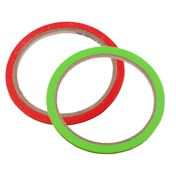 Yunhgft 20x Draping Tape Cutting Whiteboard Marking Tape Tools 20meters Red+Green