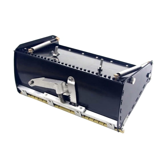 Yunhgft 22cm Drywall Putty Flat Finishing Box Metal Case Wall Plastering Scraper Compact
