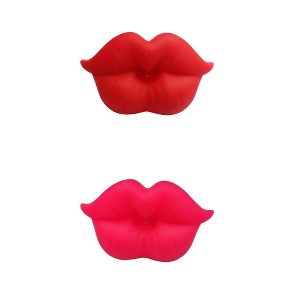 Yunhgft 2Pcs Funny Lips Baby Pacifiers Soft Silicone Infant Pacifier for Toddler Newborn Easy to Clean