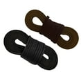 thumbnail image 1 of Yunhgft 2pcs Cowhide Leather Square Shoe Boot Laces Extra Strong, 1 of 9