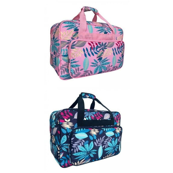 Yunhgft 2pcs Durable Sewing Machine Carry Bag Lightweight Tote Storage Carrying Case