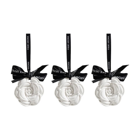 Yunhgft 3 Essential Oils, DIY Scent Stones, Decorative Air Freshener for The Living Room Flower