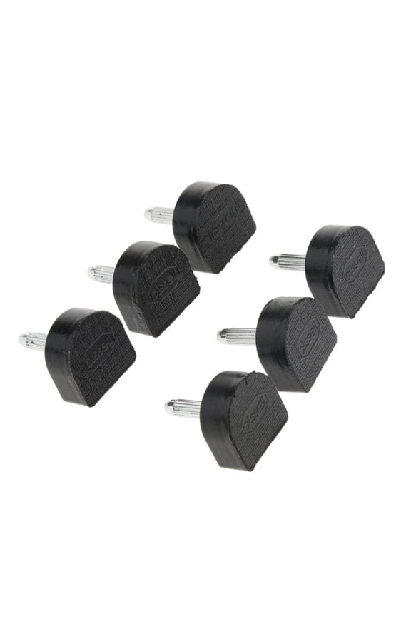 3 pairs of shoes heel tips protection taps replacement shoes repair accessories Black