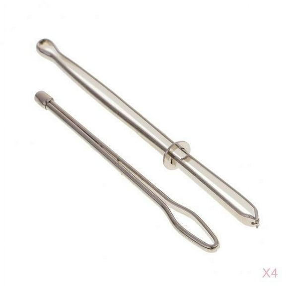 Yunhgft 4 Set Bodkin Needles Pinch Thread Ribbon Elastic Wool Rugs Craft Repair Tools