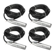 Yunhgft 4pcs 4-20mA Industrial Waterproof Submersible Water Level Transmitter 24V